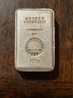 100 Gram GEIGER EDELMETALLE  .999 silver Bar 3.527 ounces.