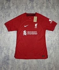 Vintage Nike Liverpool FC Soccer Jersey 2022-23 Vaporknit Home Football Shirt 