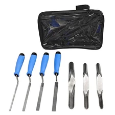 7PCS Pointing Trowel Set with Non Slip Handle for Cement and For Mortar Work