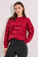 Dorothy Perkins Cranberry Jumper Womens Casual Jumpers & Cardigans
