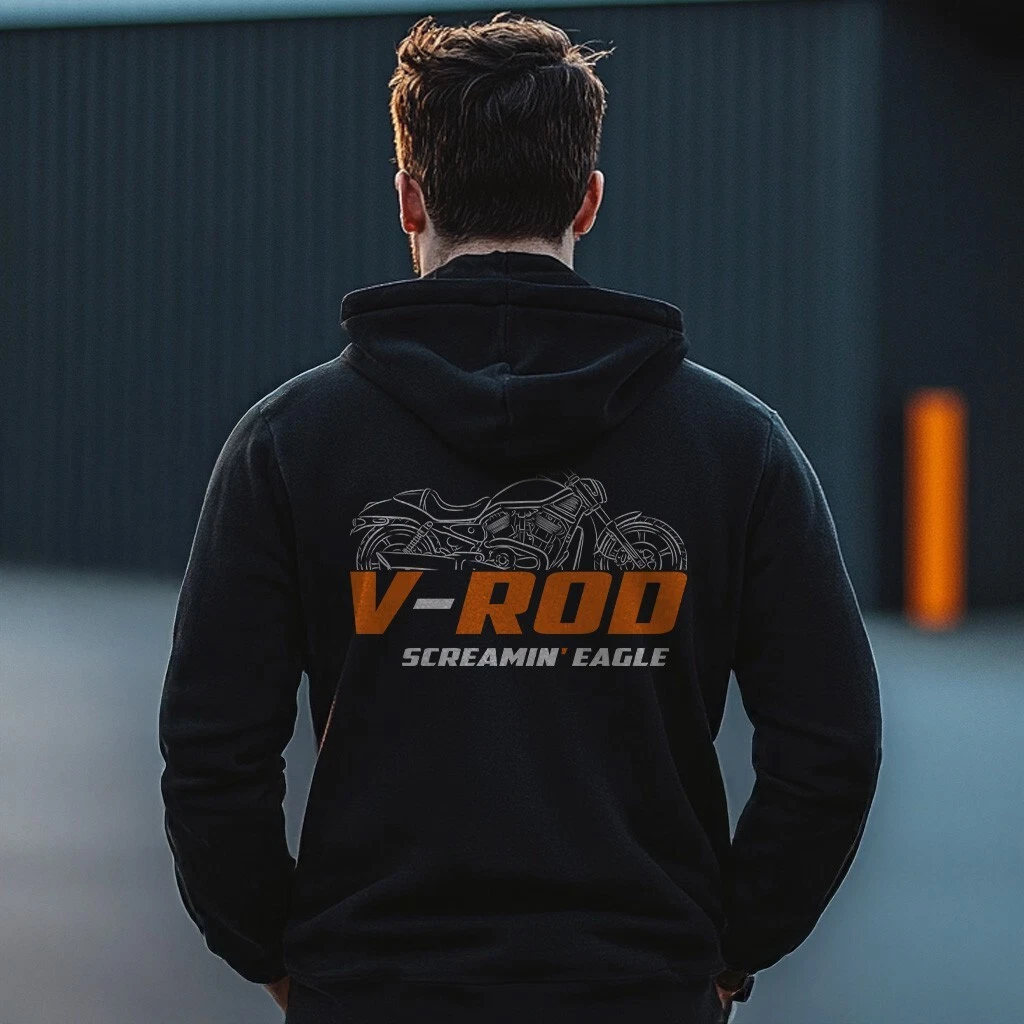 For H daviidson VRSCSE Screamin' Eagle V-Rod 2005 fans - Motorcycle Hoodie