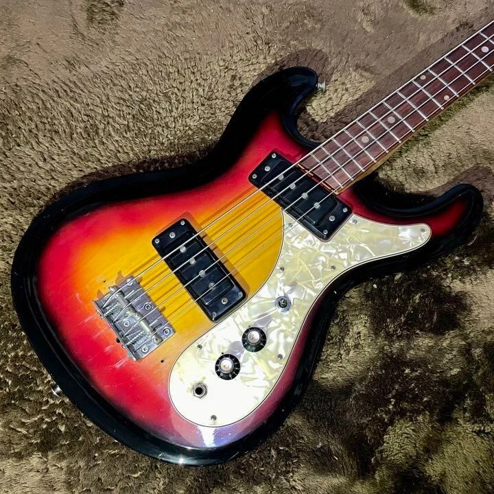 Aria Mosrite Hi-Flyer Bass 1968 Vintage goog From Japan