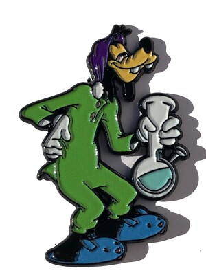 Goof Wake and Bake Bong Stoned High Smokes Funny Silly HAT PIN Lapel Brooch