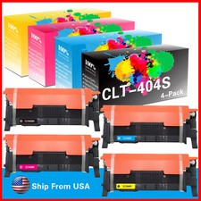 4PK CLT404S CLT-404S Cartucho de tóner Xpress SL-C433 SL-C480FW SL-483 Impresora