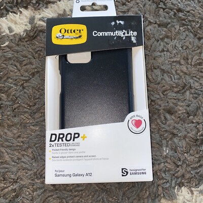 Otterbox Commuter Lite Series for Samsung Galaxy A12 - New in Box-Drop+ tested