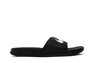 Nike Benassi Swoosh Slide 'Black White' 312618-011