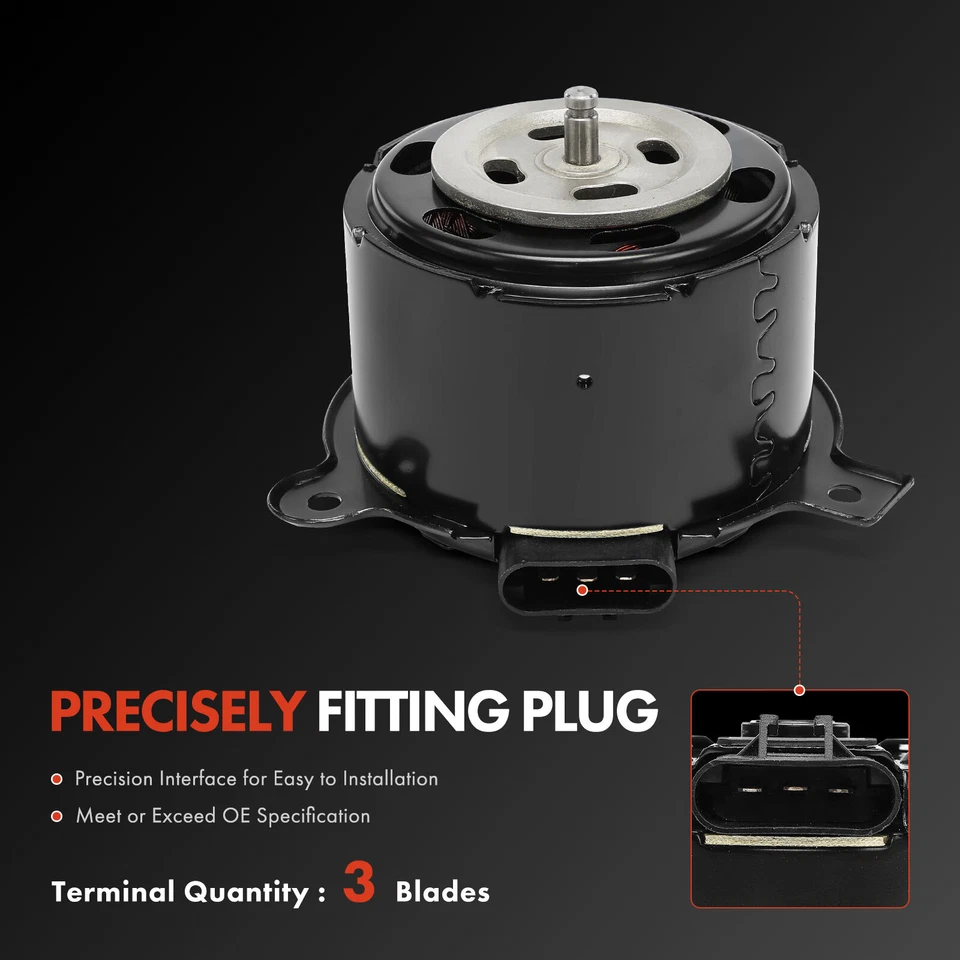 Motor de refrigeración del ventilador del radiador para Ford Thunderbird Mercury Cougar 1994 1995-1997 Foto 3 de 4