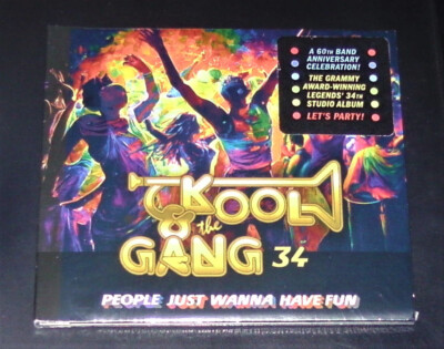 KOOL & THE GANG  PEOPLE JUST WANNA HAVE FUN CD IM DIGIPAK SCHNELLER VERSAND NEU
