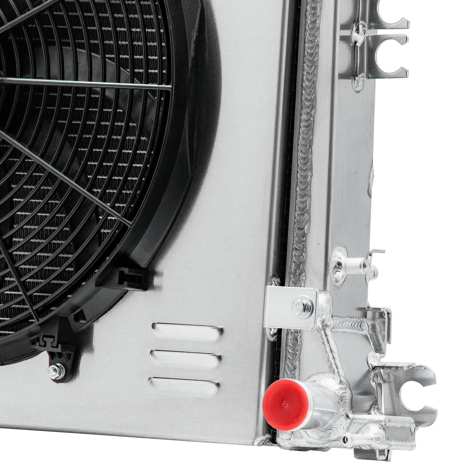 ASI 3 Row Aluminum Radiator Shroud Fan For Jeep Wrangler 2.0L 3.0L 3.6L 18-2023 thumbnail 7