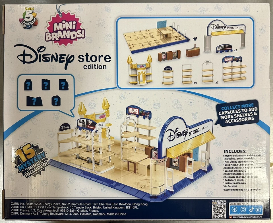 Zuru 5 mini marcas sorpresa! Mini Tienda Edición Disney Store + 2 Cápsulas Foto 2 de 2