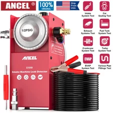 Automotive EVAP Smoke Machine Detector Fuel Pipe Leak Vacuum Diagnostic Tester