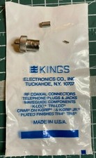 BNC Female (Jack) Straight Connector for RG174 (tiny) size coax NOS Pack of 10