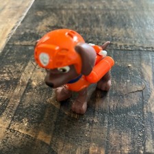 Nickelodeon Paw Patrol Zuma Dog PVC Action Figure Spin Master Articulation