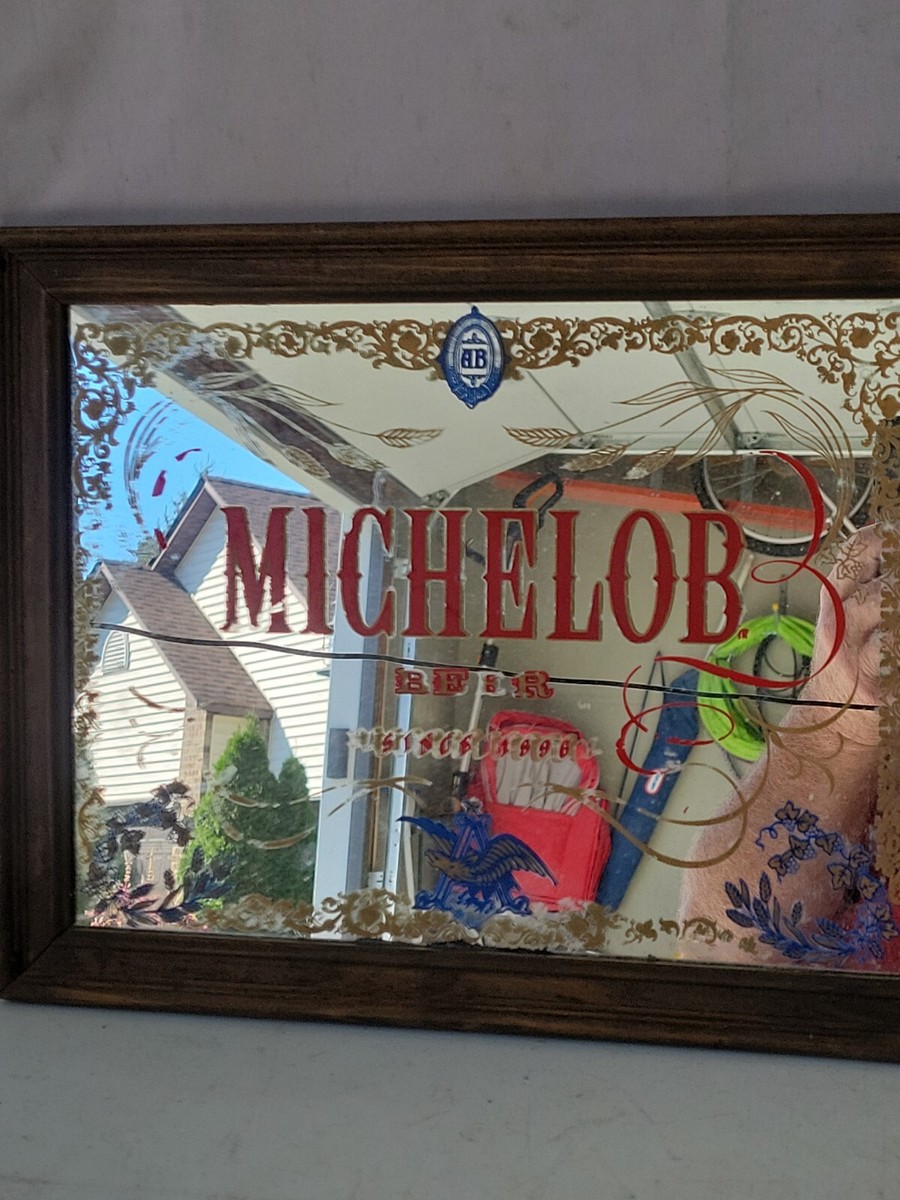 G ▪︎Vintage Michelob Beer Since 1896 Mirror Sign | eBay