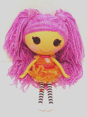Lalaloopsy Doll Full Size Purple Hair 04-01 VGC Orange Dress Lalaloopsy Doll Full Size Purple Hair 04-01 VGC Orange Dress