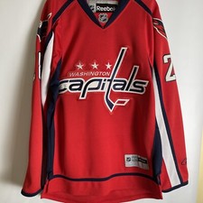 Reebok NHL Washington Capitals Red Jersey #28 AlexandraSemin  Jersey Men’s Small