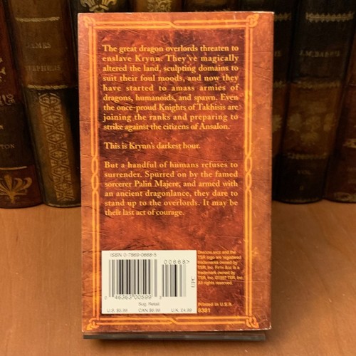 DragonLance: The Day of the Tempest, Dragons of a New Age 2, First Edition - Picture 3 of 6