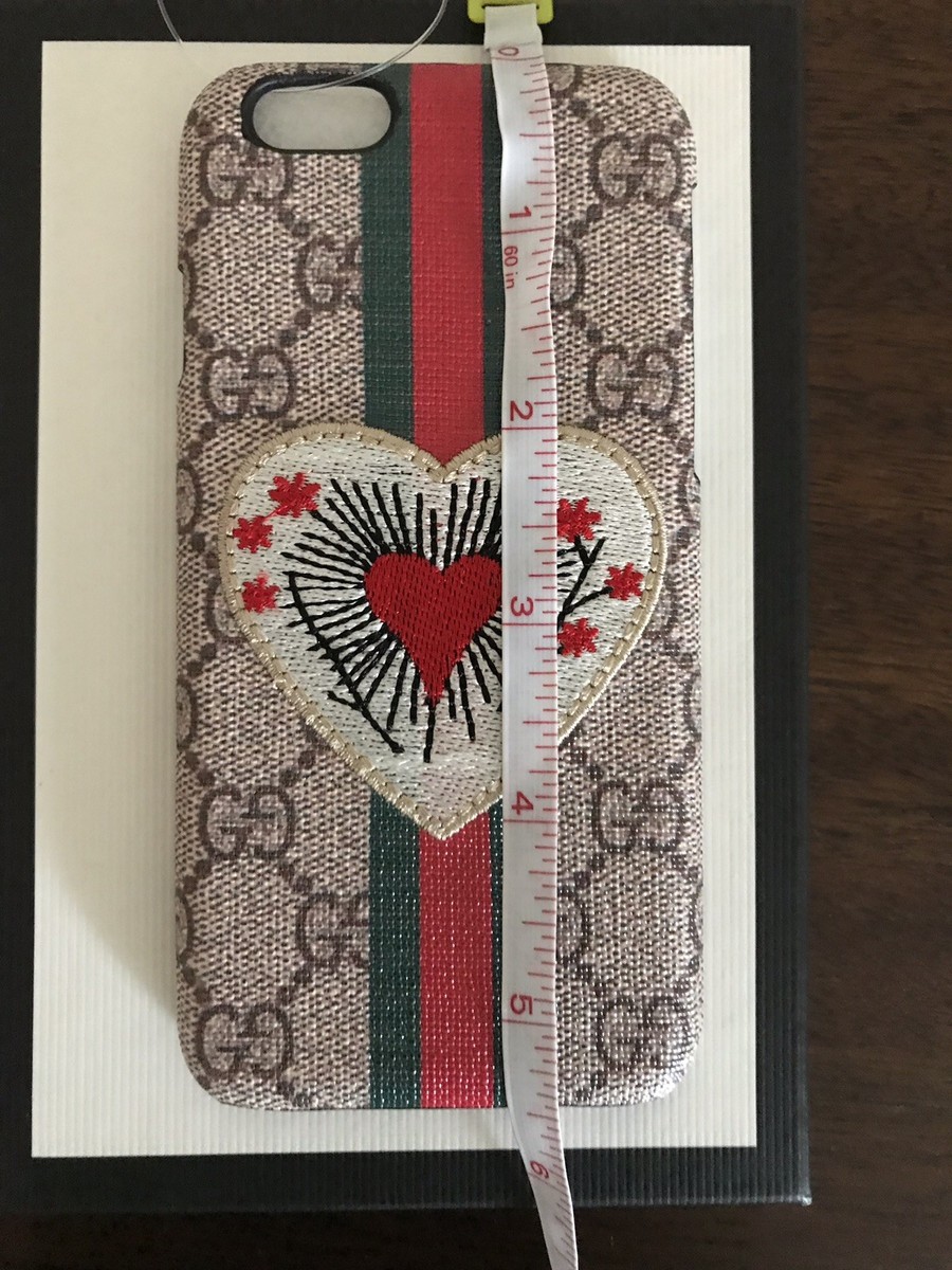 Tiger Patch Tiger Iphone 8 Cover Gucci Authentic Gucci White Heart