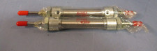 Lot of 2 BIMBA Double-acting double-end rod pneumatic air cylinder 011.5-DXDE