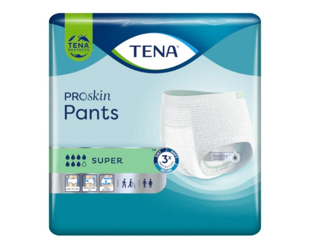 Neutaler Versand - Tena Pants SUPER XL, 4x12Stk, ProSkin