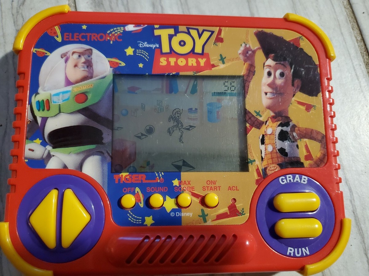 Toy Story 電子ゲーム Tiger Electronics Toy Story Handheld Game Tyco 1992 | eBay