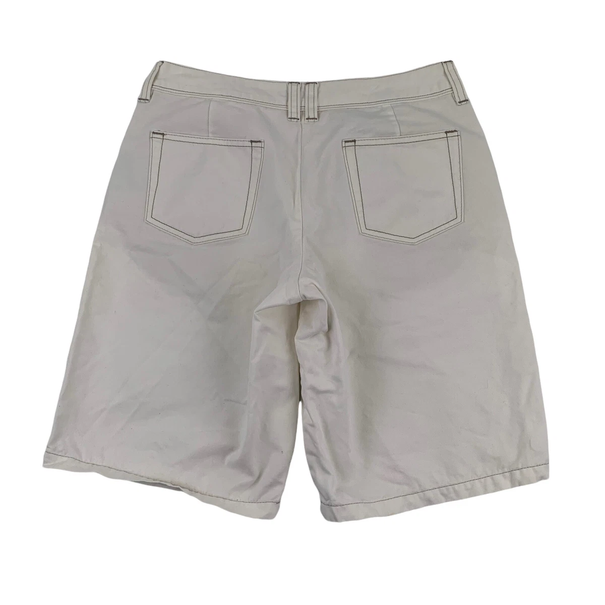 Boden Bermuda Shorts Women s US 6 UK 10 White Cotton