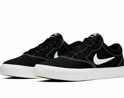 nike sb charge black and white