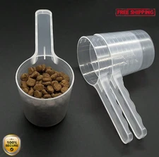 1pc 100ml Plastic Measuring Spoons - Pet Food & Feeding Scoops - NEW