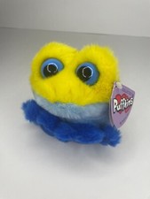 Puffkins Swibco Winky Yellow Blue Frog Light Purple Tag Bd 05-20-99