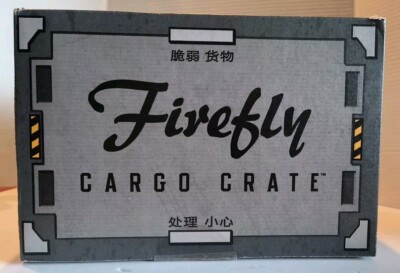 FireFly Cargo Crate TM Loot Crate 2016 Hoban Washburne Qm2 Crate Only! Read Desc