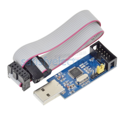 USBasp USBISP 3.3V / 5V AVR Programmer USB ATMEGA8（L）