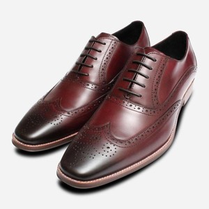 oxblood dress shoes