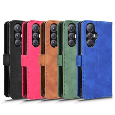 Für Cubot Max 5 , Stoßfeste Flip Leather Geldbörse Stand SKIN Case Cover