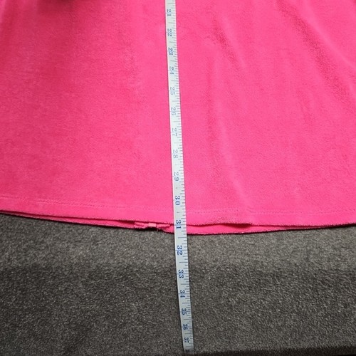 Wonder Nation Coverup w Towel Girls XL Pink Short Sleeve Hooded Full Zipper NWT - Picture 7 of 8