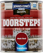 Matt Red Brick, Tile & Doorstep Paint 750Ml - Durable, Easy Application
