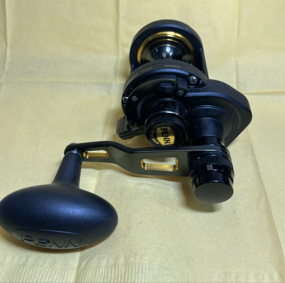 Carrete de pesca Penn Fathom 15 FTH15LD2 2 velocidades fuera de stock en caja ¡Muy bonito envío gratuito! Foto 4 de 4