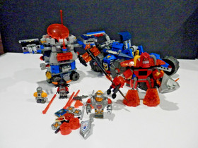 LEGO Nexo Knights Lot 70322 Axl's Tower Carrier 70312 Lances Mech Horse & 30373