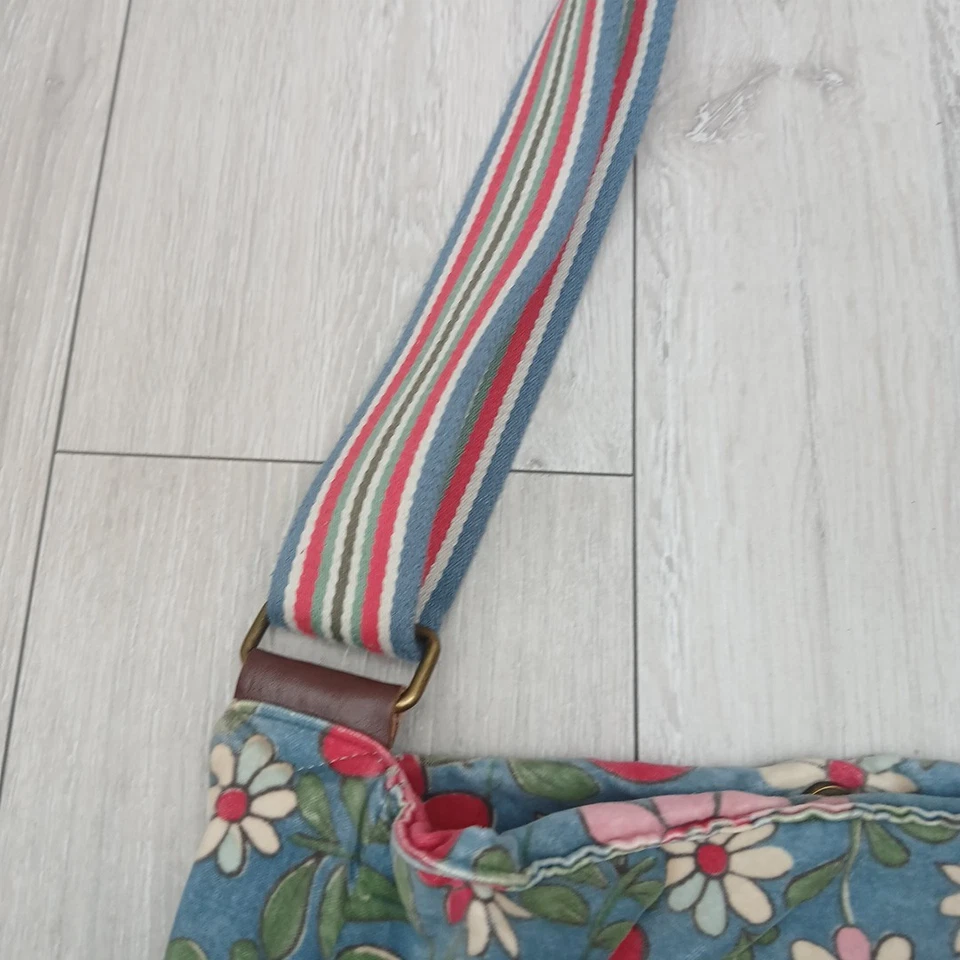 Cath Kidston Velvet Crossbody Bag Large Multicolour Floral  - Image 4 of 4