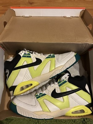 Nike Air Tech Challenge 3 III Volt 2015 Agassi Size 10 Sneakers 749957-100