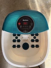 MaxKare Foot Spa Massager w/ Heat, Bubbles  Vibration Temperature  XKAM-SPA18