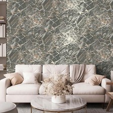 Image of Carbon Onyx Charcoal Wallpaper Luxury Paste The Paper Washable Fine Decor