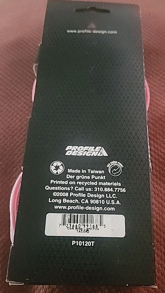 Profile Design Cork Wrap Handlebar Tape (Light Pink) [TACOR2] - Image 2 of 3