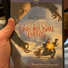 DreamWorks Lemony Snicket's A Series of Unfortunate Events DVD 2004 PG