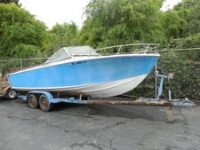 1973 Formula 233 Boat BEAST TO BEAUTY PROJECT Local Tow Option Deep Vee Hull 24'