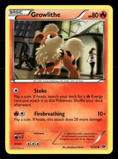 Pokemon TCG Growlithe (10) Fire Common Next Destinies 10/99 LP on eBay