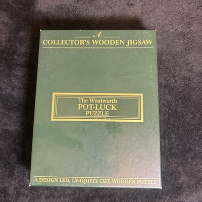 Wentworth Holzpuzzle 250 Teile Pot-Luck Puzzle aus einem Raucherhaushalt 