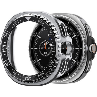 Hülle mit Lünette Ring für Galaxy Watch 8 Classic 46 mm Spigen Case Cover Etui