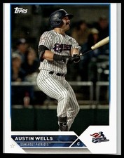 2023 Topps Pro Debut #PD-10 Austin Wells Somerset Patriots