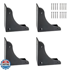 4PCS Metal Corner Protector, Box Corners Decorative Furniture Corner Protecto