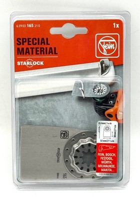 NEW Fein 63903165210 Special Material Starlock Blade 1PC ~ Free Shipping